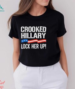 Crooked Hillary Lock Her Up Shirt