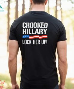 Crooked Hillary Lock Her Up Shirt, hoodie, sweater, long sleeve and tank top Crooked Hillary Lock Her Up Shirt