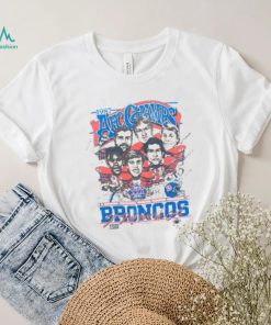 DENVER BRONCOS 1987 SALEM SPORTSWEAR AFC CHAMPIONS CARICATURE SWEAT