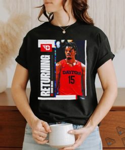 DaRon Holmes II Dayton Flyers returning poster 2023 shirt