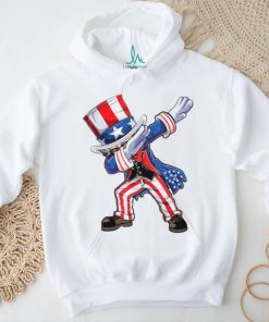 Dabbing Uncle Sam 4th of July Kids Women Men Funny Dab Dance T Shirt