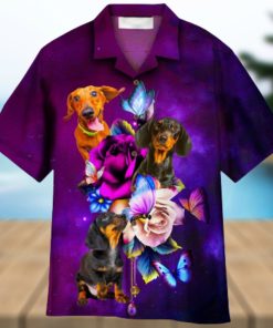 Dachshund Dog Aloha Hawaiian Shirt For Men And Women