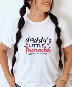 Daddy's little firecracker SVG, 4th of July Kids t shirt