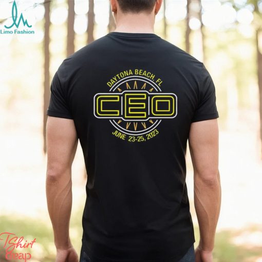 Daytona beach fl ceo june 23 25 2023 shirt