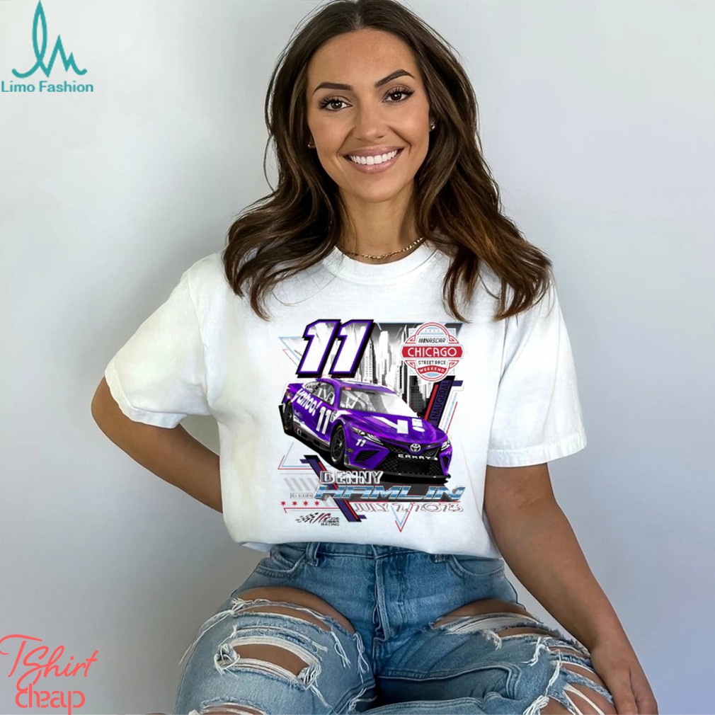 Denny Hamlin Nascar Chicago Street Race Weekend Joe Gibbs Racing 2023 Shirt
