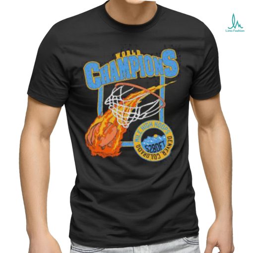 Denver Nuggets 2023 First World Champions Shirt