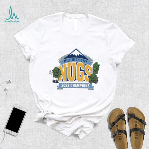Denver Nuggets 2023 NBA Champions Mile High City shirt