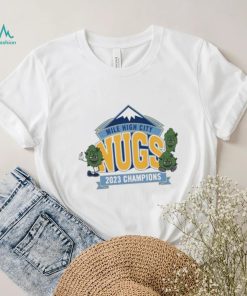 Denver Nuggets 2023 NBA Champions Mile High City shirt
