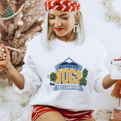 Denver Nuggets 2023 NBA Champions Mile High City shirt