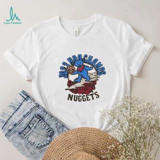 Denver Nuggets Homage Unisex 2023 NBA Finals Champions NBA x Grateful Dead T Shirt