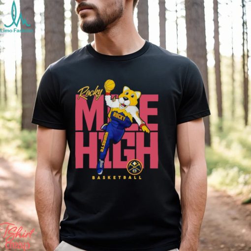 Design Denver Nuggets Rocky Mile High Team Pride 2023 T Shirt