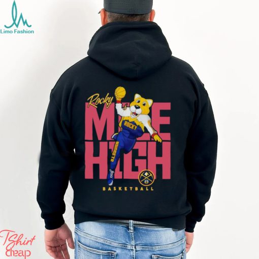Design Denver Nuggets Rocky Mile High Team Pride 2023 T Shirt