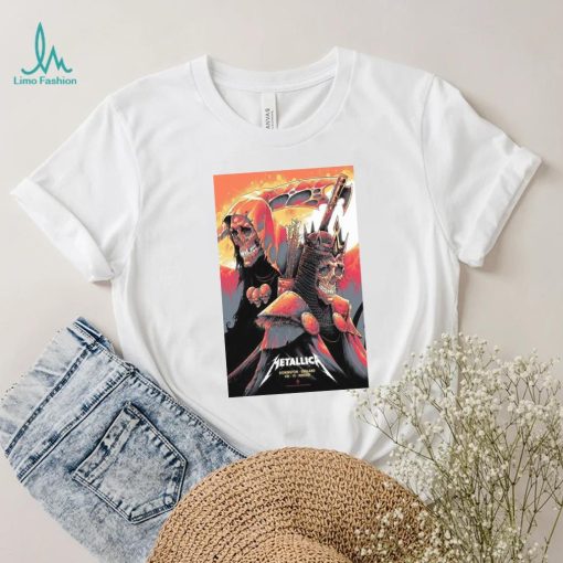 Design June 8 2023 metallica castle donington england poster t shirt,Hoodie