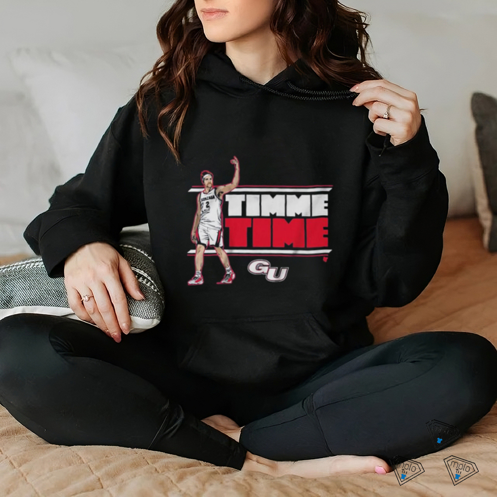 Design breakingt store gonzaga drew timme time shirt Design breakingt store gonzaga drew timme time shirt