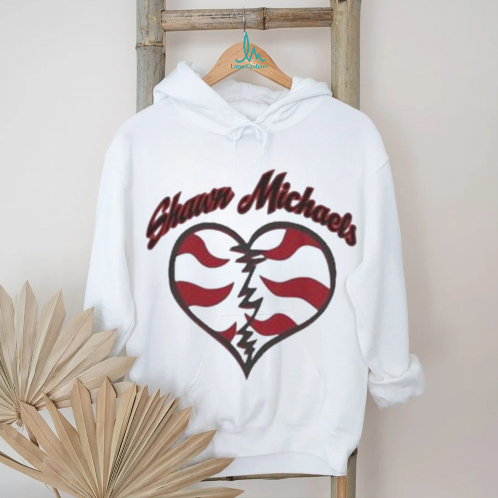 Design contenders Clothing White Shawn Michaels Zebra Hearts shirt