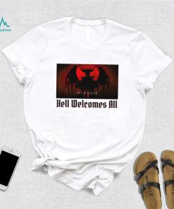 Diablo 4 Hell Welcomes all shirt