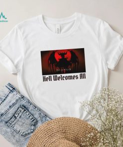 Diablo 4 Hell Welcomes all shirt