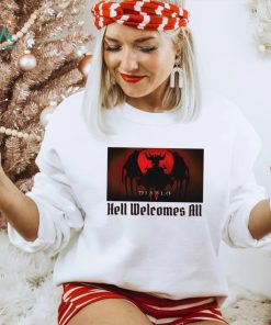 Diablo 4 Hell Welcomes all shirt