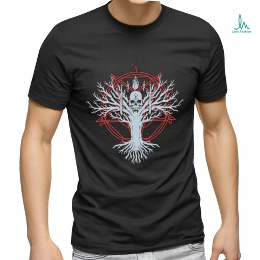 Diablo IV Necromancer tree logo shirt
