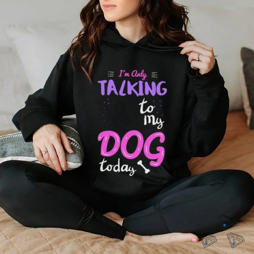 Dog t shirt Im only Vintage T Shirt Men Fashion 2023 Women T Shirt