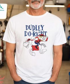 Dudley Riding Horse Backwards Rocky And Bullwinkle shirt