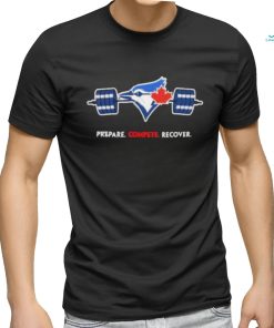 Dyoinc Toronto Blue Jays Prepare Compete Recover Crewneck Sweatshirt