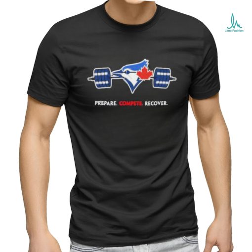 Dyoinc Toronto Blue Jays Prepare Compete Recover Crewneck Sweatshirt
