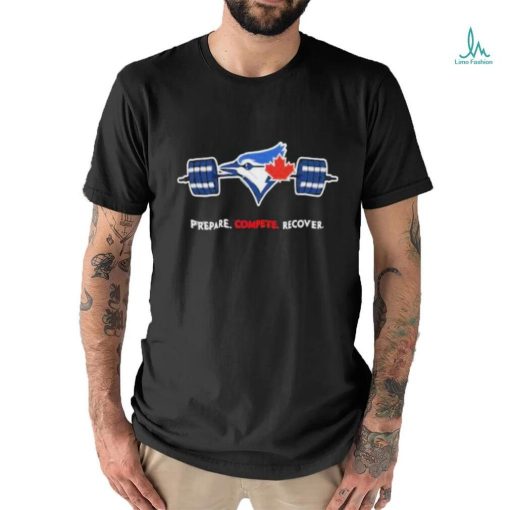 Dyoinc Toronto Blue Jays Prepare Compete Recover Crewneck Sweatshirt