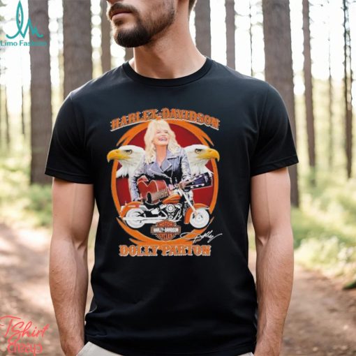Eagle Harley Davidson Dolly Parton Shirt