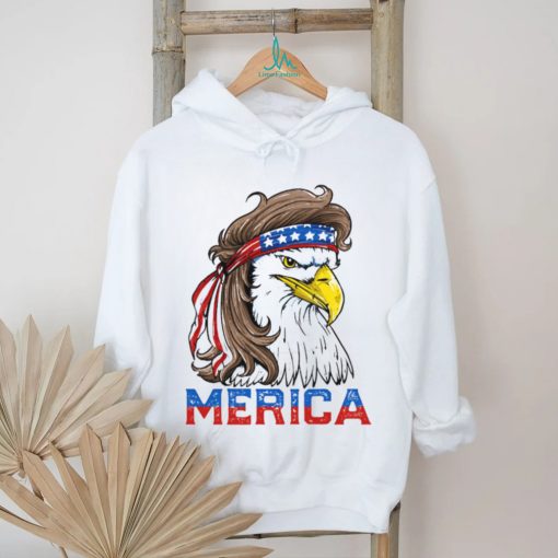 Eagle Mullet T 4th Of July American Flag Merica Usa Unisex T Shirt