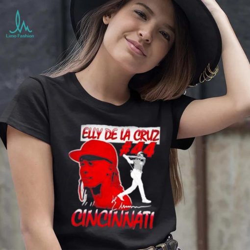 Elly De La Cruz No 44 Cincinnati Signature Shirt
