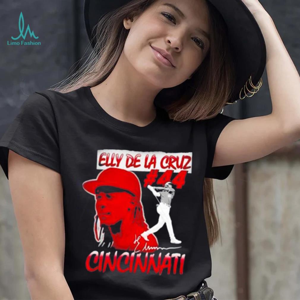 Elly De La Cruz Cincinnati Reds retro logo shirt - Limotees