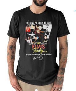 Elvis Presley Signature The King Of Rock N Roll 1954 2021 Shirt