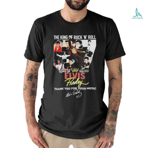 Elvis Presley Signature The King Of Rock N Roll 1954 2021 Shirt