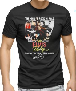 Elvis Presley Signature The King Of Rock N Roll 1954 2021 Shirt