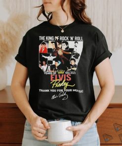 Elvis Presley Signature The King Of Rock N Roll 1954 2021 Shirt