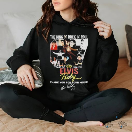Elvis Presley Signature The King Of Rock N Roll 1954 2021 Shirt