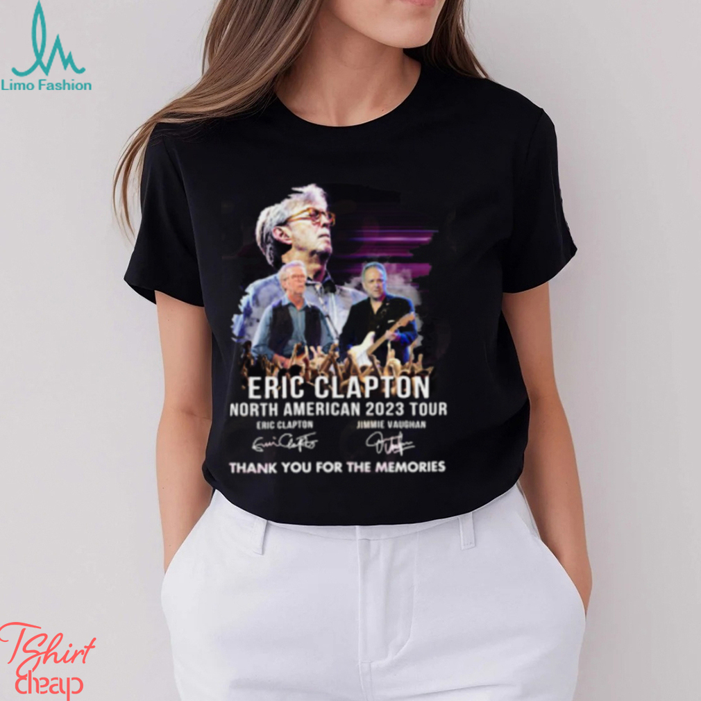 Eric North American Tour Thank You The Memories T Shirt - Limotees