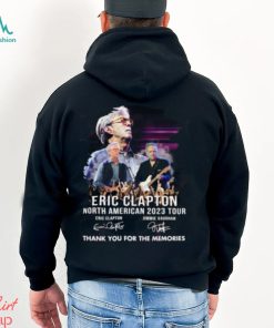 Eric Clapton North American 2023 Tour Thank You For The Memories T Shirt