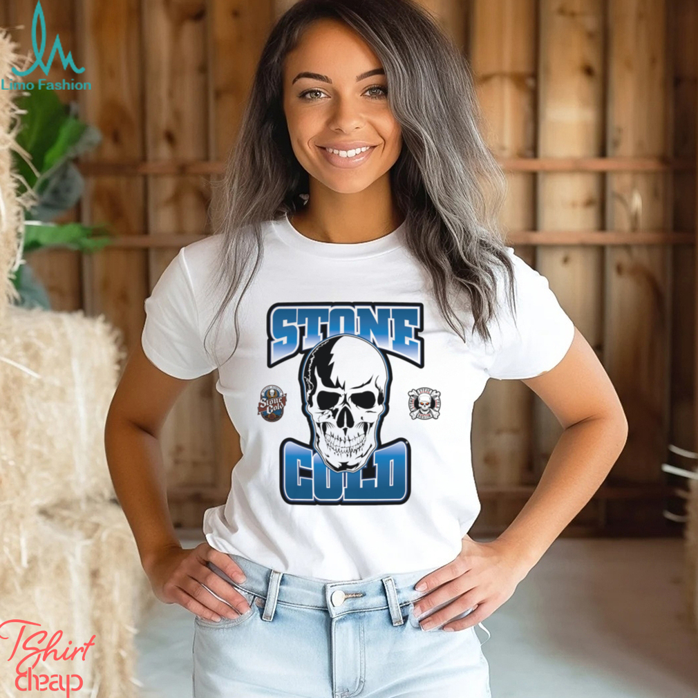 Stone Cold Steve Austin Half Skull Shirt, hoodie, sweater, long