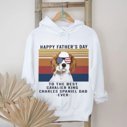 Fathers day Cavalier King Charles Spaniel Shirt Long Sleeve Tee shirt