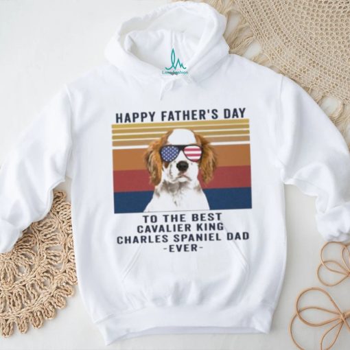 Fathers day Cavalier King Charles Spaniel Shirt Long Sleeve Tee shirt