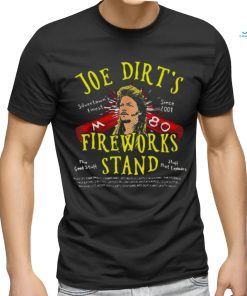 Fireworks Stand Cartoon Joe Dirt shirt