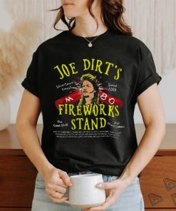 Fireworks Stand Cartoon Joe Dirt shirt