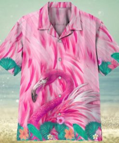 Flamingo Aloha Hawaiian Shirt Summer Gift Beach Shirt