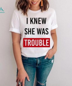 Flavor Flav Wearing I Knew She Was Trouble Shirt