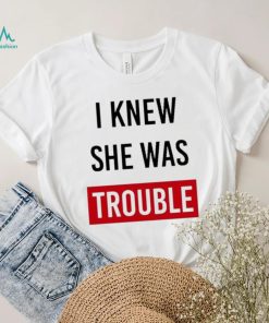 Flavor Flav Wearing I Knew She Was Trouble Shirt