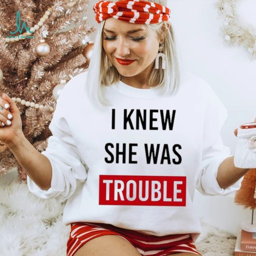 Flavor Flav Wearing I Knew She Was Trouble Shirt