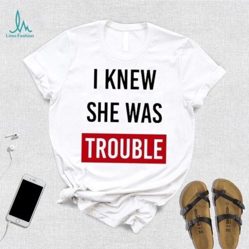 Flavor Flav Wearing I Knew She Was Trouble Shirt