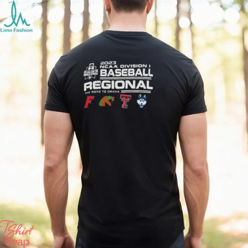 Florida 2023 NCAA DI Baseball Regional The Road To Omaha Four Team shirt